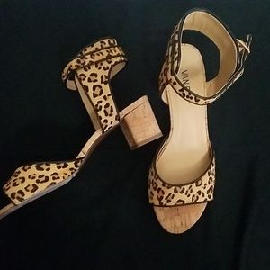 NEW VANELi Cheetah Heels Size 9 W